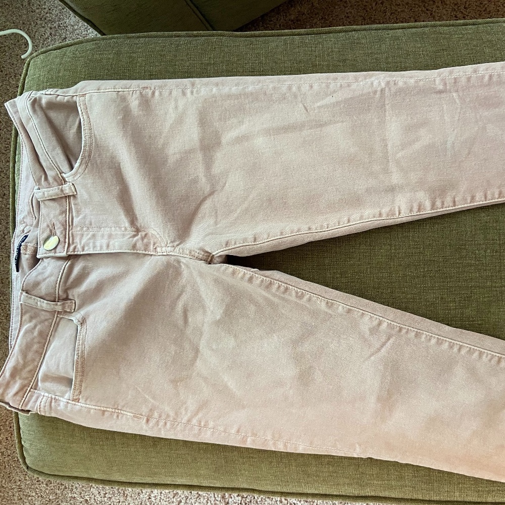 American Eagle light pink super stretch Jeans